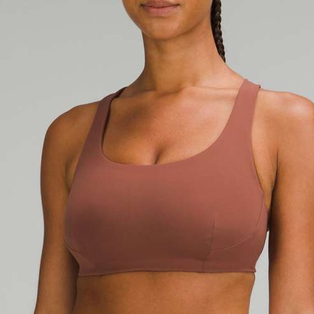 NWT Lululemon Wunder Train Bra *Medium Support, C/D Cup - 12 Ancient Copper